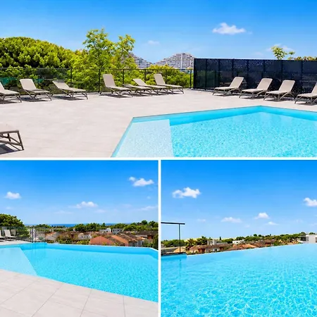 Apartamento The Peaceful - Sea - Pool - Parking - Terrace